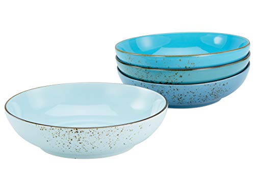 Creatable, 23432 Serie Nature Collection Aqua-Poke - Vajilla (4 piezas, cerámica), color blanco