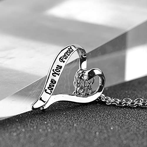 Creativo Nicho Simple Personalidad Joyería De Moda Amor Moda Mujer Collar El Significado Del Amor Colgante Collar