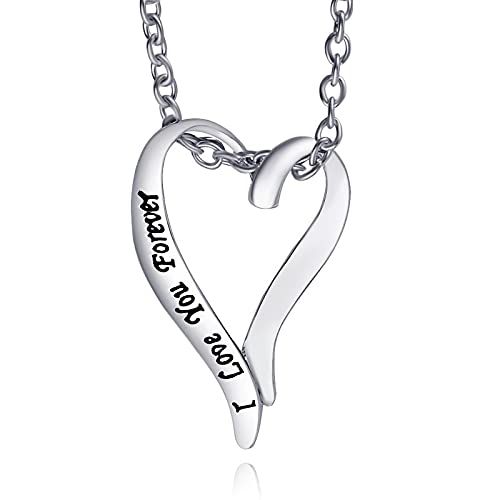 Creativo Nicho Simple Personalidad Joyería De Moda Amor Moda Mujer Collar El Significado Del Amor Colgante Collar
