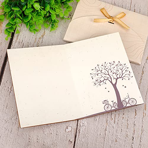 Creawoo Tarjeta de felicitación de amor hecha a mano, Te amo para siempre y siempre Aniversario, Aniversario, Boda, Citas, Tarjeta de regalo del día de San Valentín para Ella Esposa Esposo