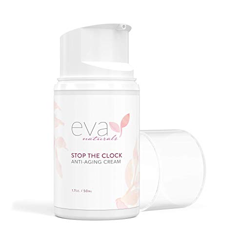 Crema Anti-Edad una Pausa en el Tiempo Eva Naturals (50 ml) - Hidratante Natural de Cara, Reduce Visiblemente Arrugas Dejando una Tez Más Joven