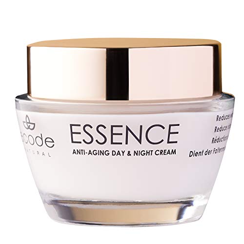 Crema Antiedad de Día y Noche Essence Ecode Natural, con extracto de Edelweiss, activo de rosa alpina y complejo de ácido hialurónico, de 50 ml