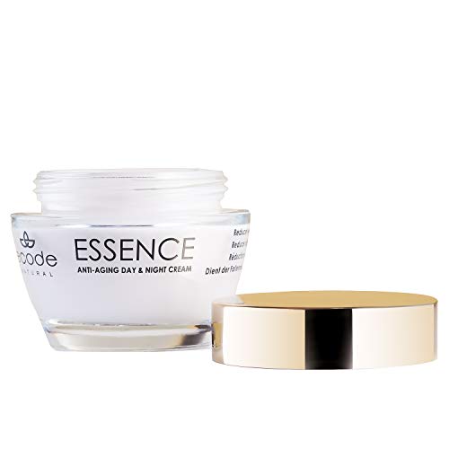 Crema Antiedad de Día y Noche Essence Ecode Natural, con extracto de Edelweiss, activo de rosa alpina y complejo de ácido hialurónico, de 50 ml