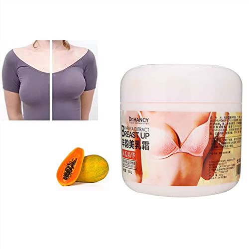 Crema De Aumento De Senos, 300g Crema de Aumento de Pecho Aumento De La Elasticidad Del Busto, Crema De Aumento De Senos, Efecto Tensor Y Volumen Senos Más Nutridos Y Firmes, Mejora De Los Senos
