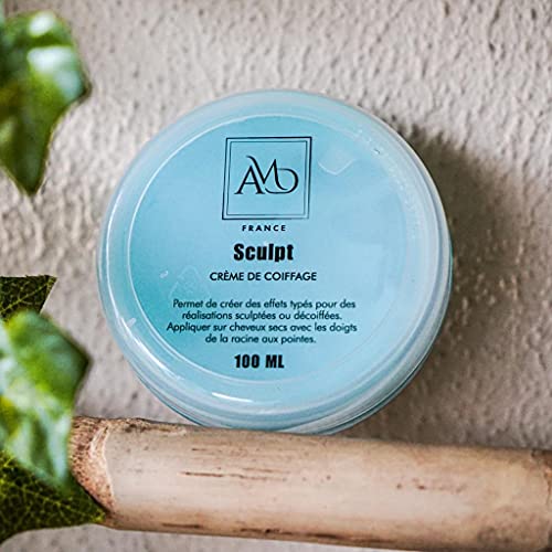 Crema de cabello Sculpt a base de arcilla y de cera | fabricado en Francia cosmética AMD