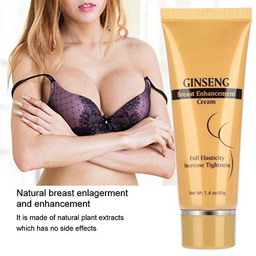 Crema de Pecho - Crema de pecho natural de ginseng para reafirmar y levantar cuidado de la piel del cuerpo para las mujeres