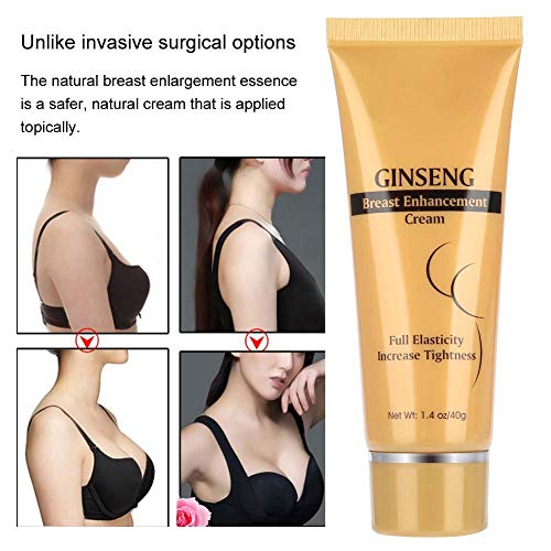 Crema de Pecho - Crema de pecho natural de ginseng para reafirmar y levantar cuidado de la piel del cuerpo para las mujeres