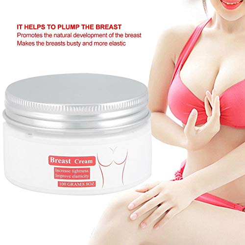 Crema de Pecho de 100g, Agrandamiento de Senos, Crema Reafirmante Hidratante para el Aumento de Senos, Cuidado de los Senos