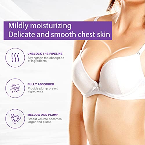 Crema De Pecho De Lactancia Para Mujeres De 60 Ml, Extracto De Semilla De Uva, Crema De Masaje Reafirmante Para El Pecho, Crema De Masaje Para Agrandar Los Senos
