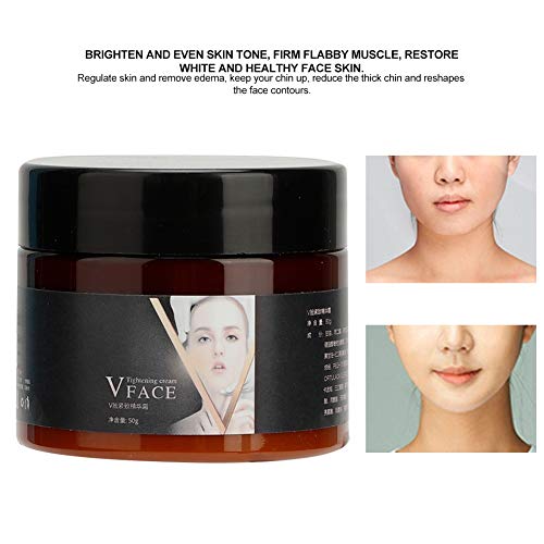 Crema Facial Reafirmante, Crema Facial 50g, Crema Facial Reafirmante Lifting V Face Crema Facial Antiedad V-Face Crema Reafirmante Facial Crema Antienvejecimiento para mascarilla facial de belleza