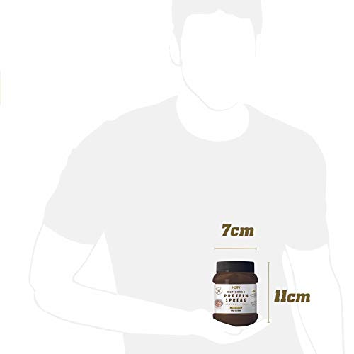 Crema Hiperproteica de Cacao y Avellanas de HSN | NutChoco con Whey Protein | Ideal para Untar en Tortitas ¡Deliciosa! | Baja en azúcar, Sin Aceite de Palma, Sin Gluten | Apto Vegetarianos | 400 gr