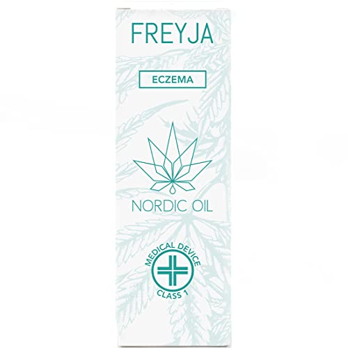 Crema para el eczema Freyja - Especialmente desarrollada contra el eczema - Producto sanitario registrado de clase I - Vegana - Adecuada para todo tipo de piel - HECHA EN LA UE - Nordic Oil