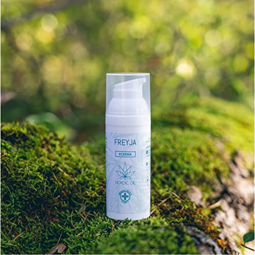 Crema para el eczema Freyja - Especialmente desarrollada contra el eczema - Producto sanitario registrado de clase I - Vegana - Adecuada para todo tipo de piel - HECHA EN LA UE - Nordic Oil