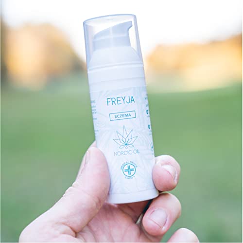 Crema para el eczema Freyja - Especialmente desarrollada contra el eczema - Producto sanitario registrado de clase I - Vegana - Adecuada para todo tipo de piel - HECHA EN LA UE - Nordic Oil