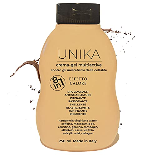 Crema reductora anticelulítica drenante piernas fuerte, Crema profesional reafirmante para estrías de glúteos, Crema adelgazante quemagrasa de vientre y caderas con cafeína y garcinia cambogia 250 ml