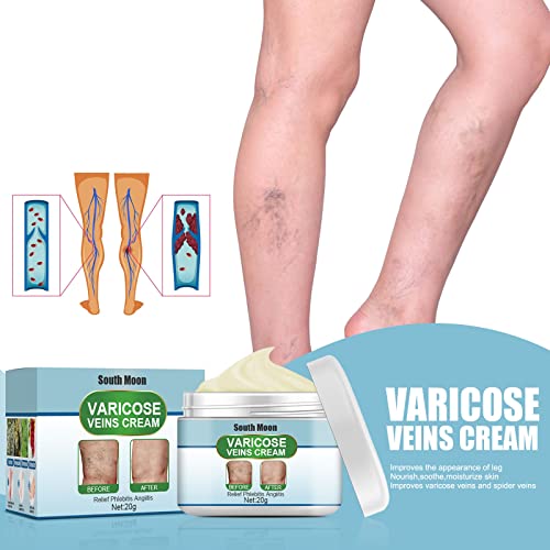 Crema reparadora de venas de araña Beauskin, crema para venas varicosas, crema reparadora de piernas de araña, crema para el tratamiento de venas varicosas, mejora la apariencia de las piernas (3pcs)
