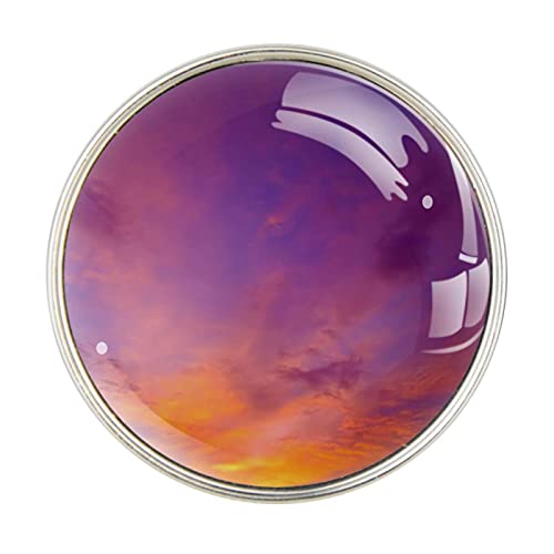 Crepúsculo y puesta del sol perfume coche ambientador de aire clip de ventilación fragancia coche olor ambientador difusor de perfume (plateado)