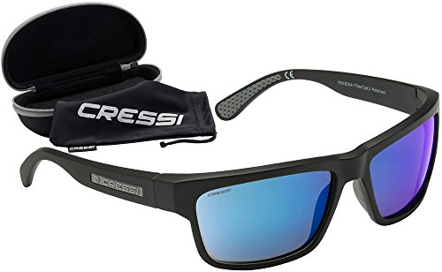 Cressi Ipanema Gafas de Sol, Unisex Adulto, Gris/Azul, Talla Única