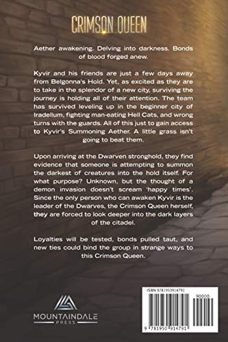 Crimson Queen: A Fantasy LitRPG Series: 2 (Mephisto's Magic Online)