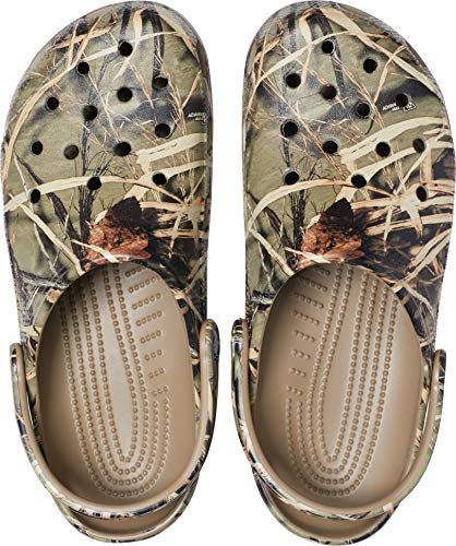 Crocs Classic Realtree Unisex Adulta Clog, Marrón (Khaki), 41/42 EU