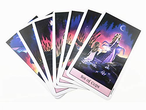 Crystal Visions Tarot Full Español 79 Tarjetas Deck Oracle Divination Board Juego