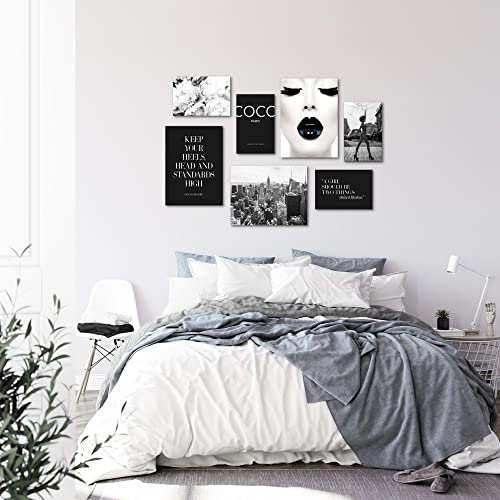 Cuadros Set | COMPLETAMENTE LISTO PARA COLGAR | Cuadros de la pared | Coco | 7 Moderno Poster | N016371b