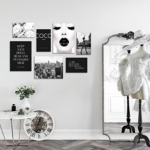 Cuadros Set | COMPLETAMENTE LISTO PARA COLGAR | Cuadros de la pared | Coco | 7 Moderno Poster | N016371b