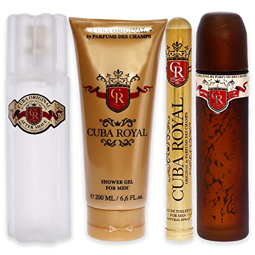 CUBA PARIS COLLECTION ROYAL EDT SET 100 ML + EDT 35 ML + A/S 100 ML + S/G 200 ML