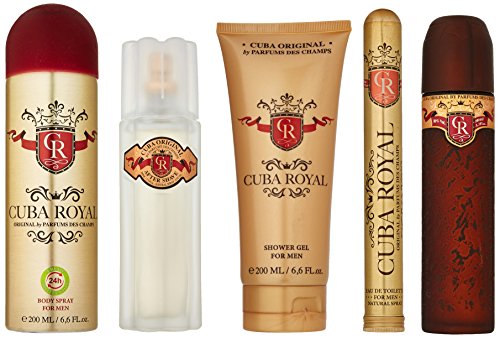 CUBA PARIS MUST HAVE ROYAL EDT SET 100 ML + EDT 35 ML + A/S 100 ML + DEO 200 ML