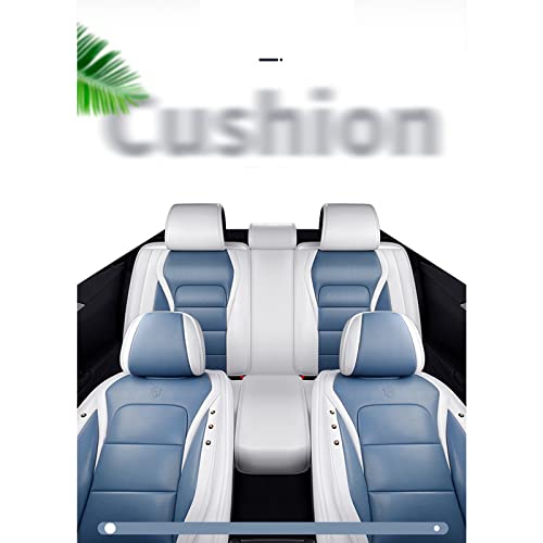Cungko Fundas Asientos Coche Universales para Volkswagen Passat B6 Golf 4 Golf 5 Passat B5 Golf 7 Tiguan Polo Golf 4 Passat B8 VW Golf 5 VW Golf 6 Accesorios Coche.Azul Marino