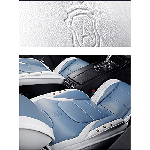 Cungko Fundas Asientos Coche Universales para Volkswagen Passat B6 Golf 4 Golf 5 Passat B5 Golf 7 Tiguan Polo Golf 4 Passat B8 VW Golf 5 VW Golf 6 Accesorios Coche.Azul Marino