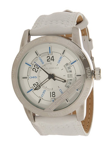 Custo Watches CU031501 - Reloj de Señora Cuarzo Piel Blanco