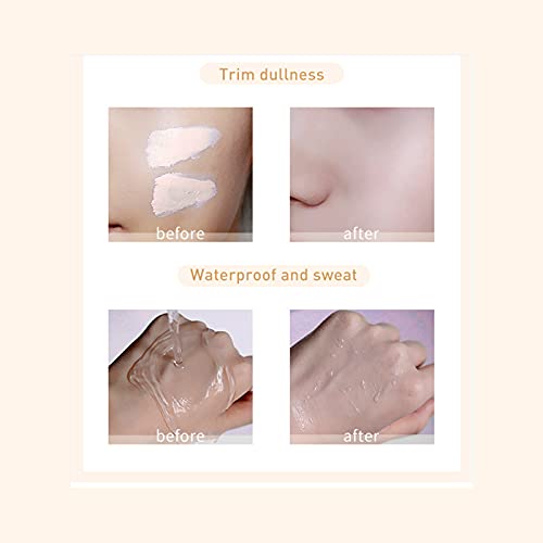 Cute Foundation, líquido, ligero, de alta cobertura, ilumina el tono de piel de la mujer