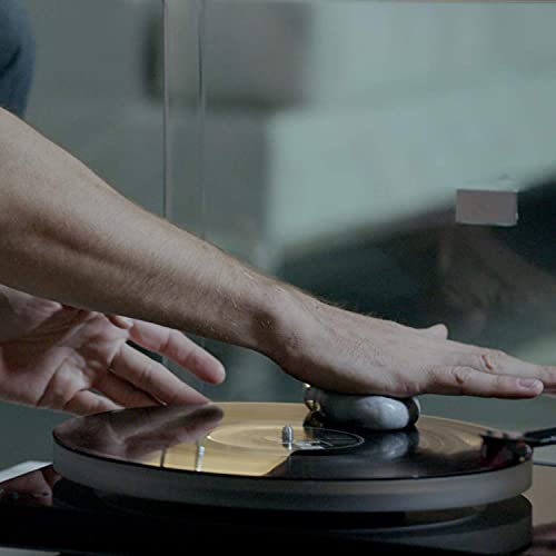 Cyber Clean Vinilo Phono atención Pop Up Taza, plástico, Negro, 160 g