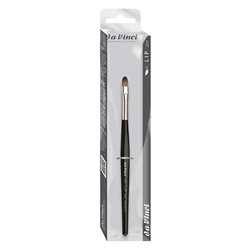 da Vinci 9224 Lippenpinsel, fibras adicionales finas sintéticas, tamaño 4, 1er Pack (1 x 1 pieza)
