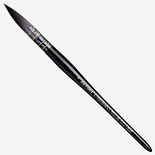 DA VINCI Cepillo de Lavado de la Serie 498, Fibra sintética, Negro, 21 x 1,04 x 30 cm