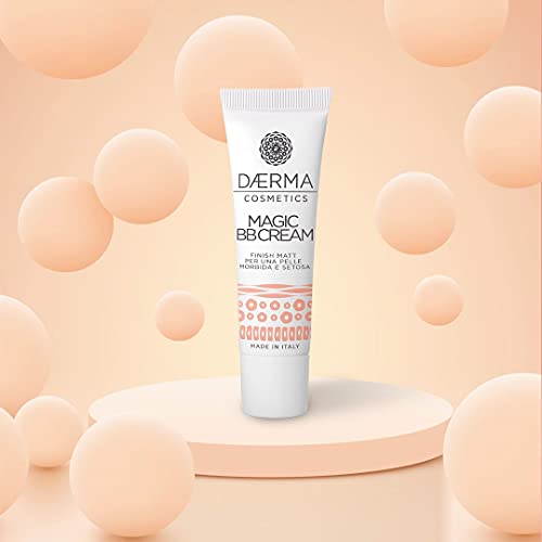 DAERMA Magic BB Cream con ácido hialurónico y pigmentos microencapsulados para un aspecto naturalmente luminoso, hidratante y uniforme, piel suave y sedosa - 30 ml 1 pieza