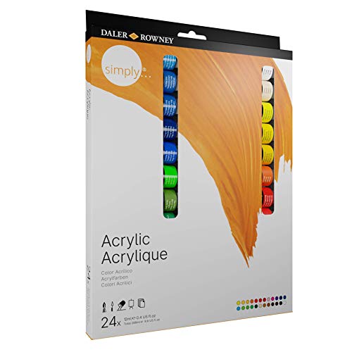 Daler Rowney Simply Color Acrílico Set 24x12 ml