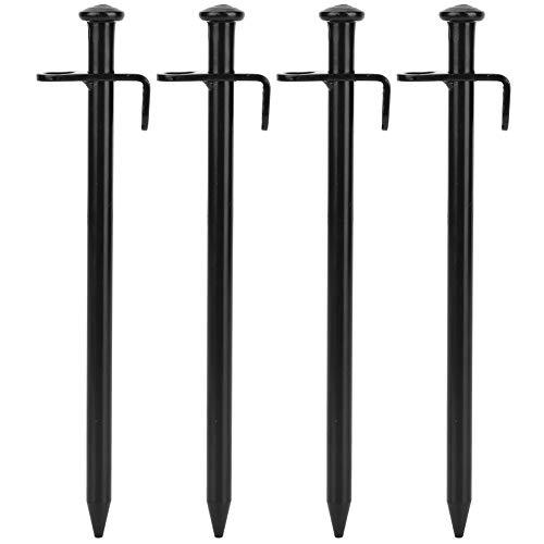 DALIAN (30cm 4 Unids Acero Viaje Al Aire Libre Camping Beach Pegs Pin Estacas Clavo De Tierra