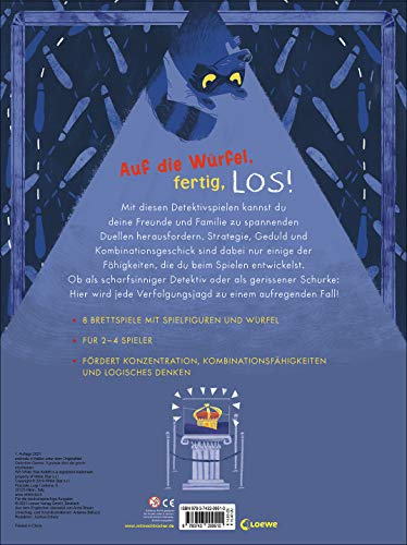 Das riesengroße Buch der Detektivspiele: Spielesammlung in Buchform - fördert das logische Denken von Kindern ab 6 Jahre