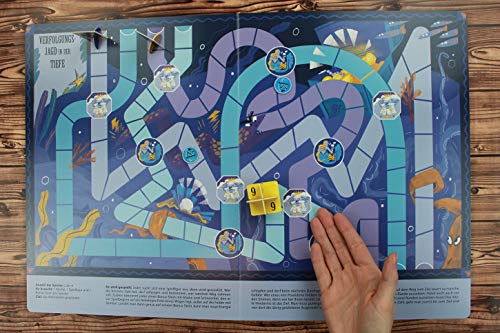 Das riesengroße Buch der Detektivspiele: Spielesammlung in Buchform - fördert das logische Denken von Kindern ab 6 Jahre