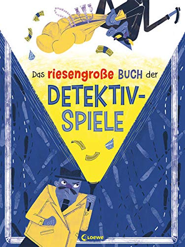 Das riesengroße Buch der Detektivspiele: Spielesammlung in Buchform - fördert das logische Denken von Kindern ab 6 Jahre