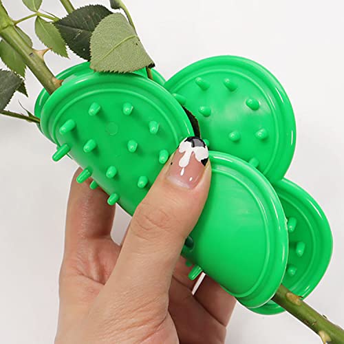 DEANKEJI 3 Piezas Herramientas de Poda de Rosas, Incluye Dos Herramientas para Quitar Hojas de Rosas y un Alicate para Flores, Metal Herramientas de Jardín, para el Hogar, Jardín, Floristería