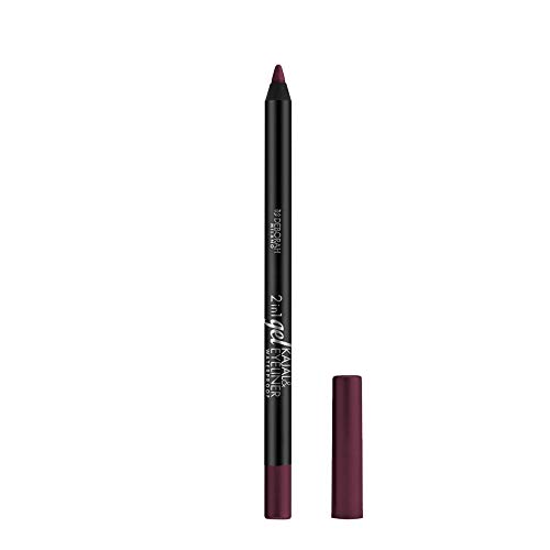 DEBORAH 2in1 Gel Kajal Wp 12 Borgoña Lápiz Ojos Cosmetico Per il Cara