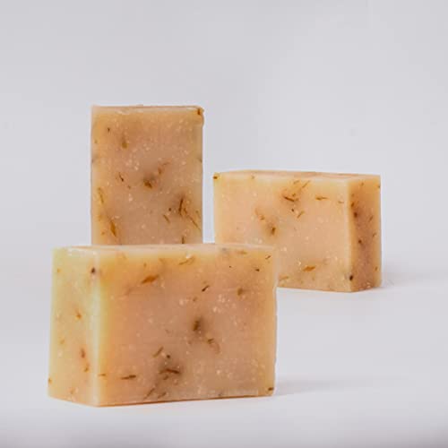 Decolores | Jabón de Caléndula | Jabones Naturales | 100 gr | Artesanal | Uso Facial y Corporal | Aroma Agradable | Nutritivo | Limpieza Profunda e Hidratación