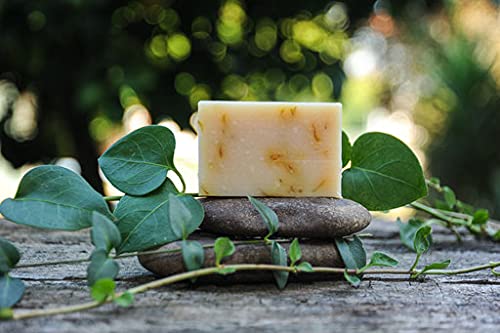 Decolores | Jabón de Caléndula | Jabones Naturales | 100 gr | Artesanal | Uso Facial y Corporal | Aroma Agradable | Nutritivo | Limpieza Profunda e Hidratación