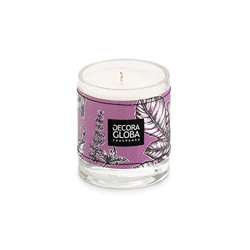 Decoragloba artesanal Vela en frasco Cera 100% vegetal Bajo la Higuera 200 g