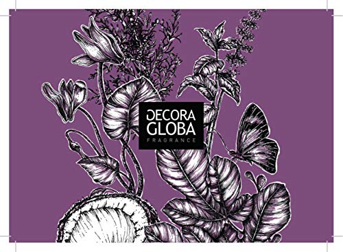 DECORAGLOBA - Recambio para Ambientador Mikado, Aroma a higuera y amaderado - Colección Identity Mediterráneo - Fragancia Bajo la Higuera (250ml)