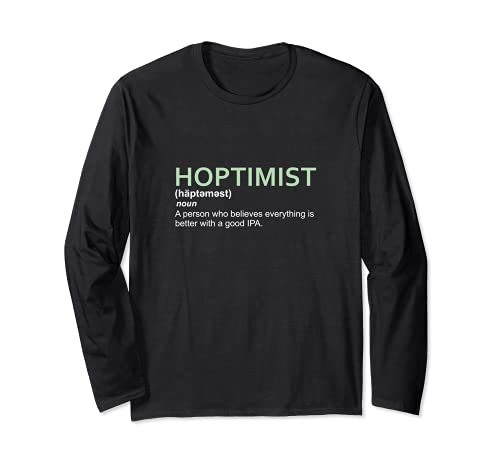 Definición original de HOPTIMIST para IPA Manga Larga
