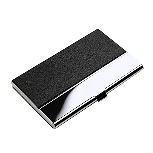 Delgado Billetera Titular de tarjetas de negocios Negocio for hombres High-End Creative Metal Simple Ladies Tarjeta de visita Caja Empresa de exposición Caja de tarjeta de visita de lujo Cartera Delga